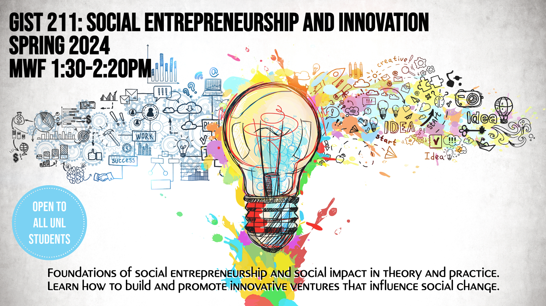 GIST 211: Social Entrepreneurship and Innovation