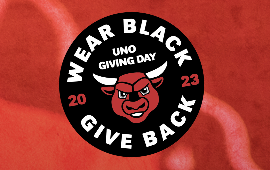 Wear Black, Give Back: UNO Giving Day begins Wednesday, Nov. 8.