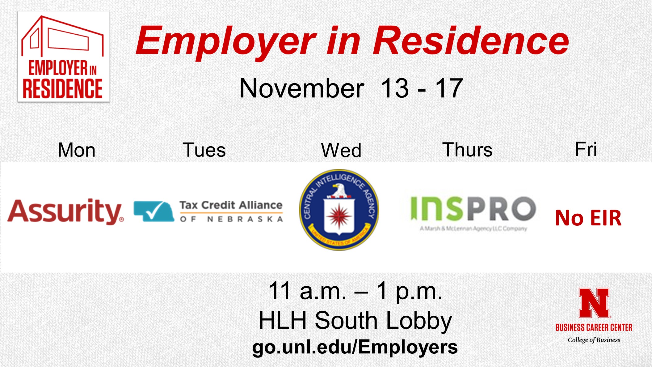 Employer in Residence 