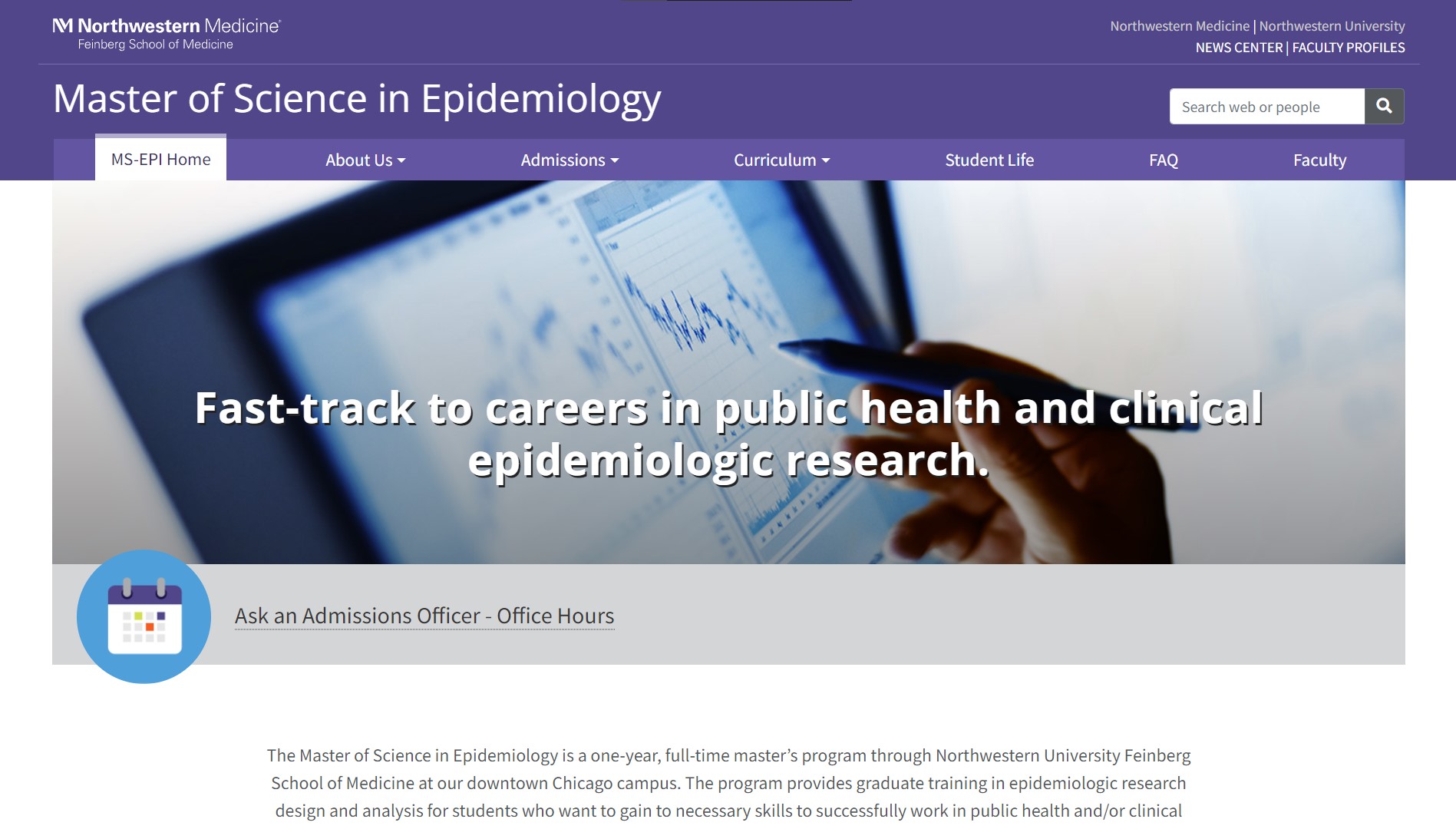Northwestern University’s New Master of Science in Epidemiology