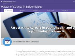 Northwestern University’s New Master of Science in Epidemiology