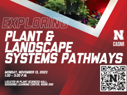 Exploring Plant and Landscape Systems Event November 13!