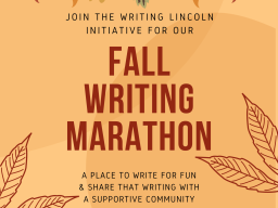 Fall Writing Marathon