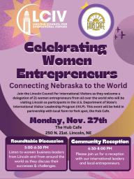 Celebrating Women Entrepreneurs: Connecting Nebraska to the World
