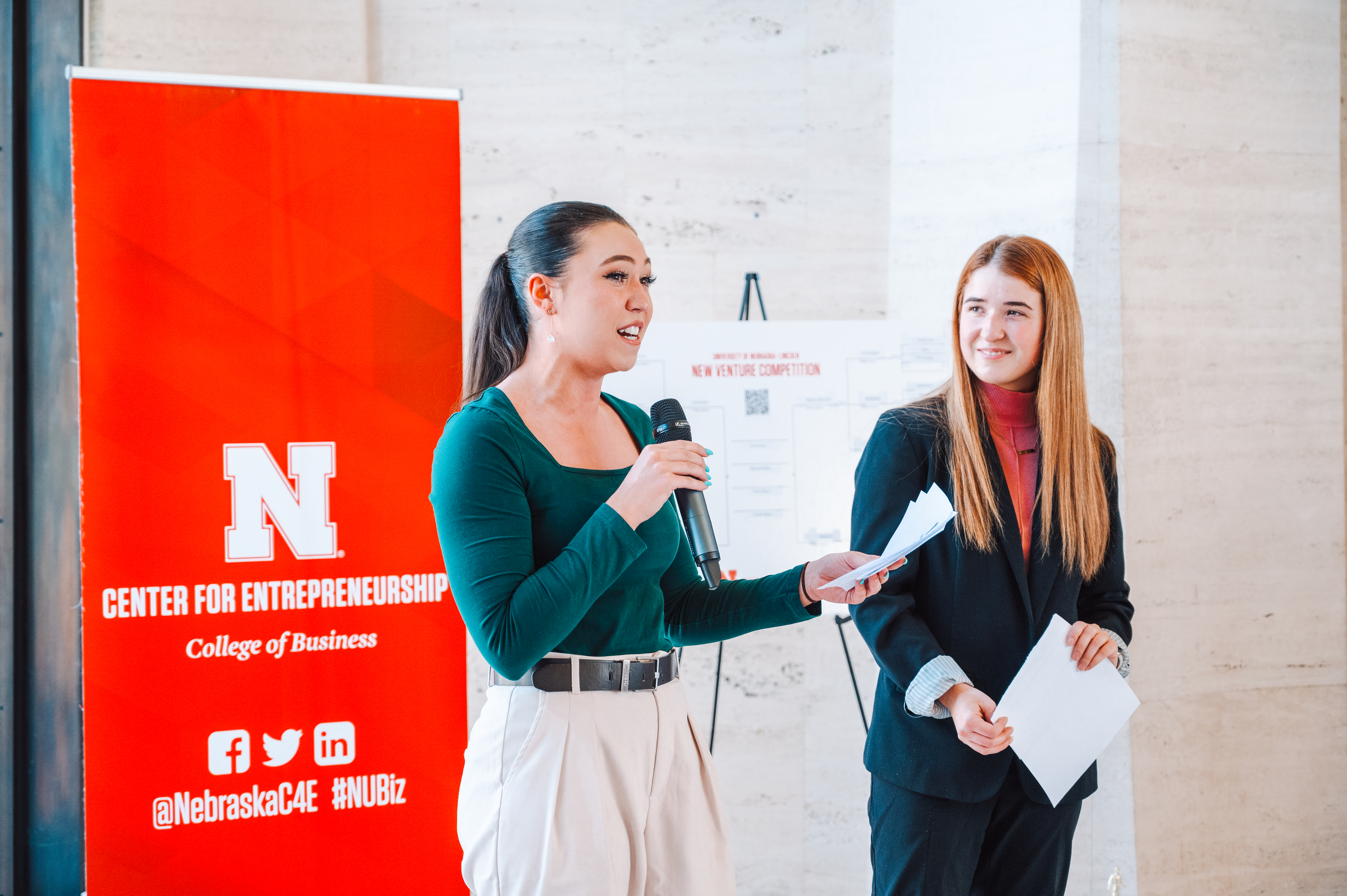 Students participate in New Venture Competition festivities