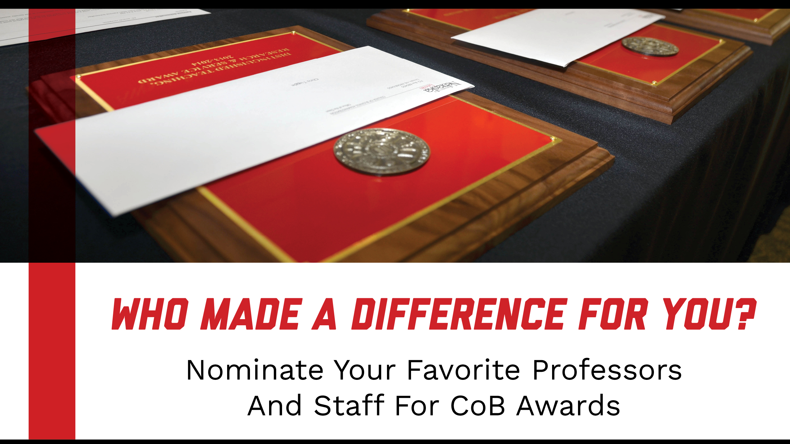 CoB Faculty/Staff Award Nominations Due December 15