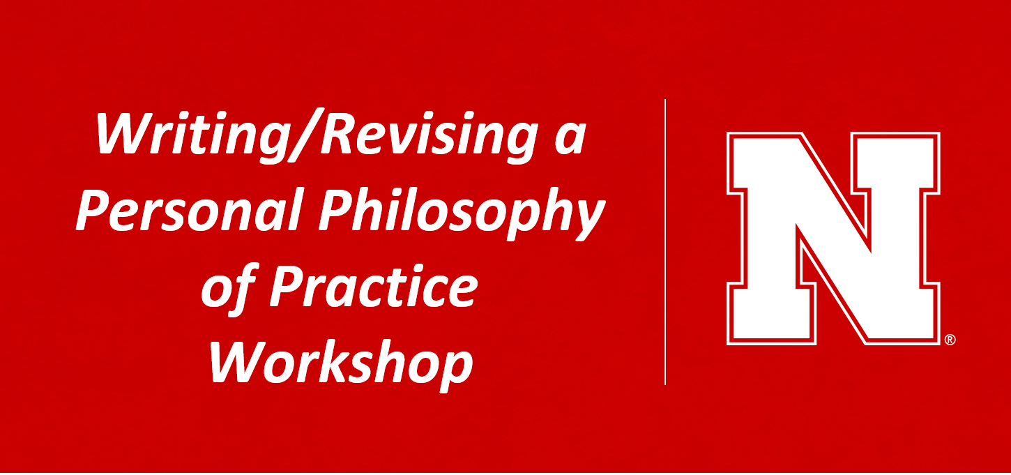 Writing/Revising a Personal Philosophy Workshop