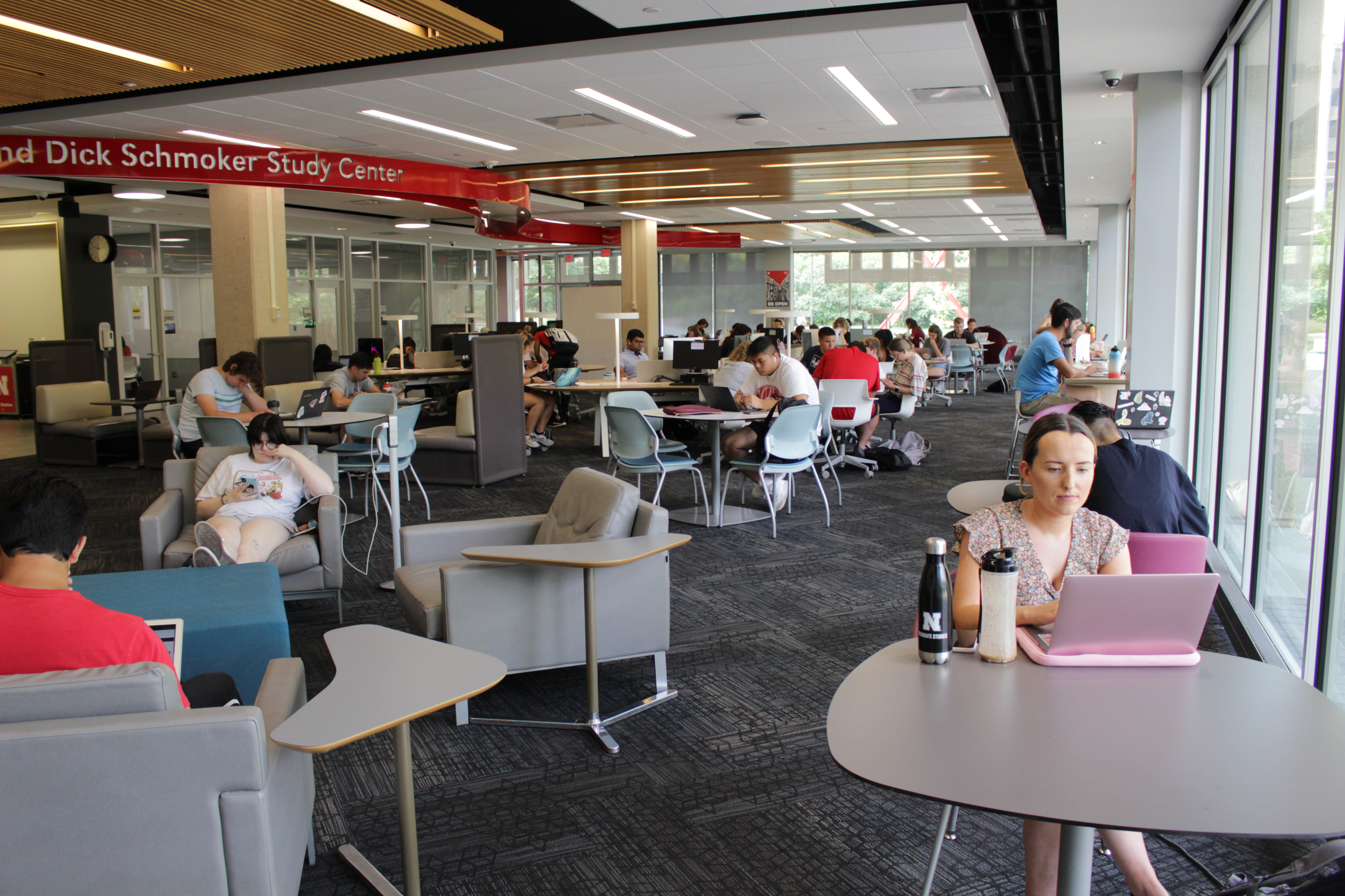 Both the Adele Hall Learning Commons and the Dinsdale Family Learning Commons are open 24/7 during Finals Week.