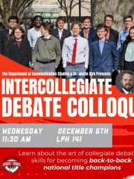 Intercollegiate Debate Colloquium