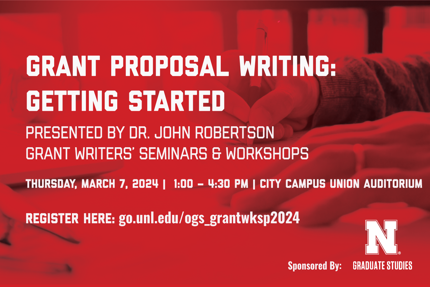 Grant Proposal Writing Announce University of NebraskaLincoln