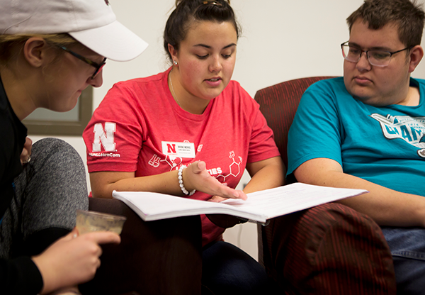 LC Peer Mentors support new students as they navigate their first year at Nebraska.