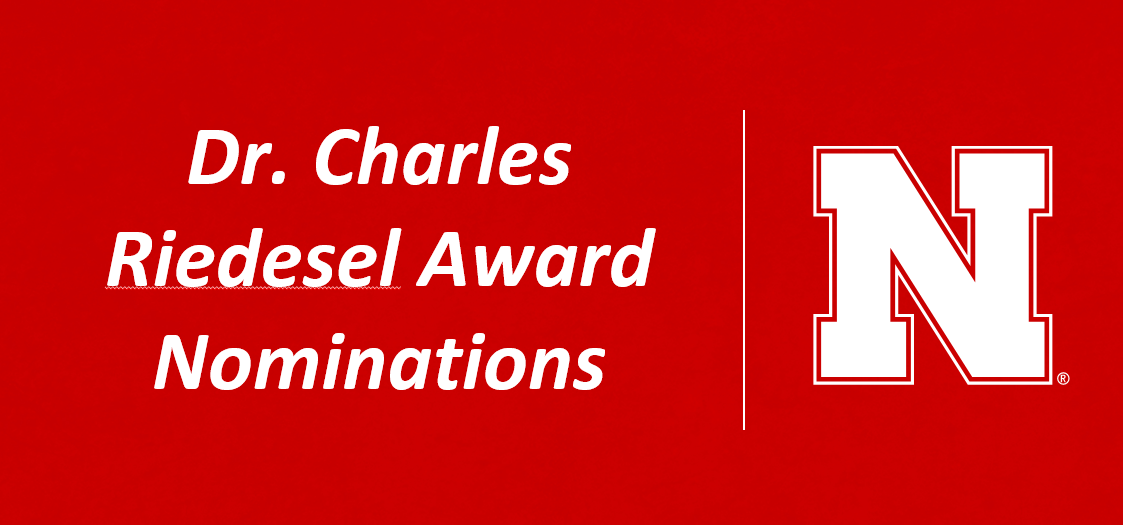 Dr. Charles Riedesel Award Nominations