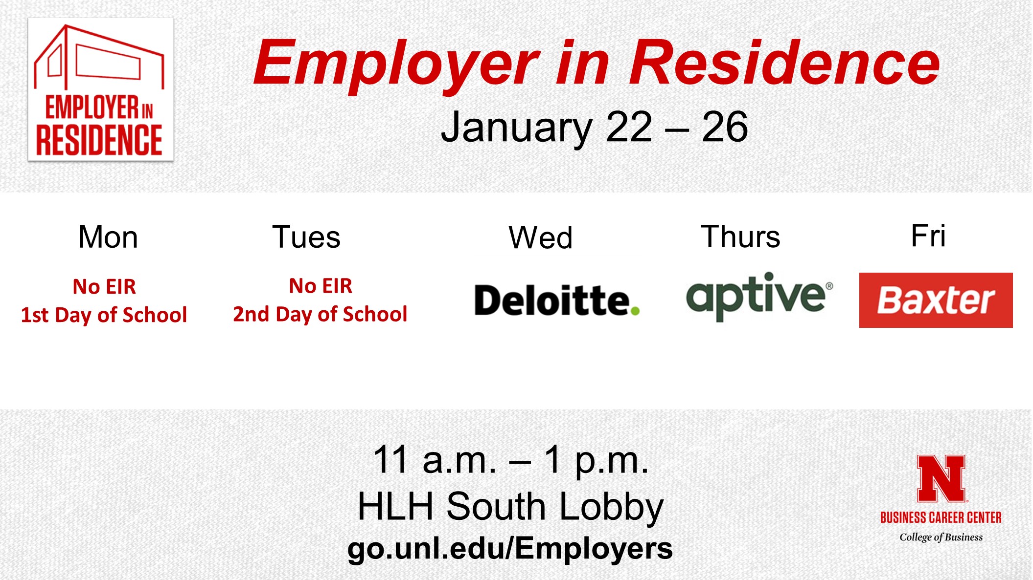 Employer in Residence 