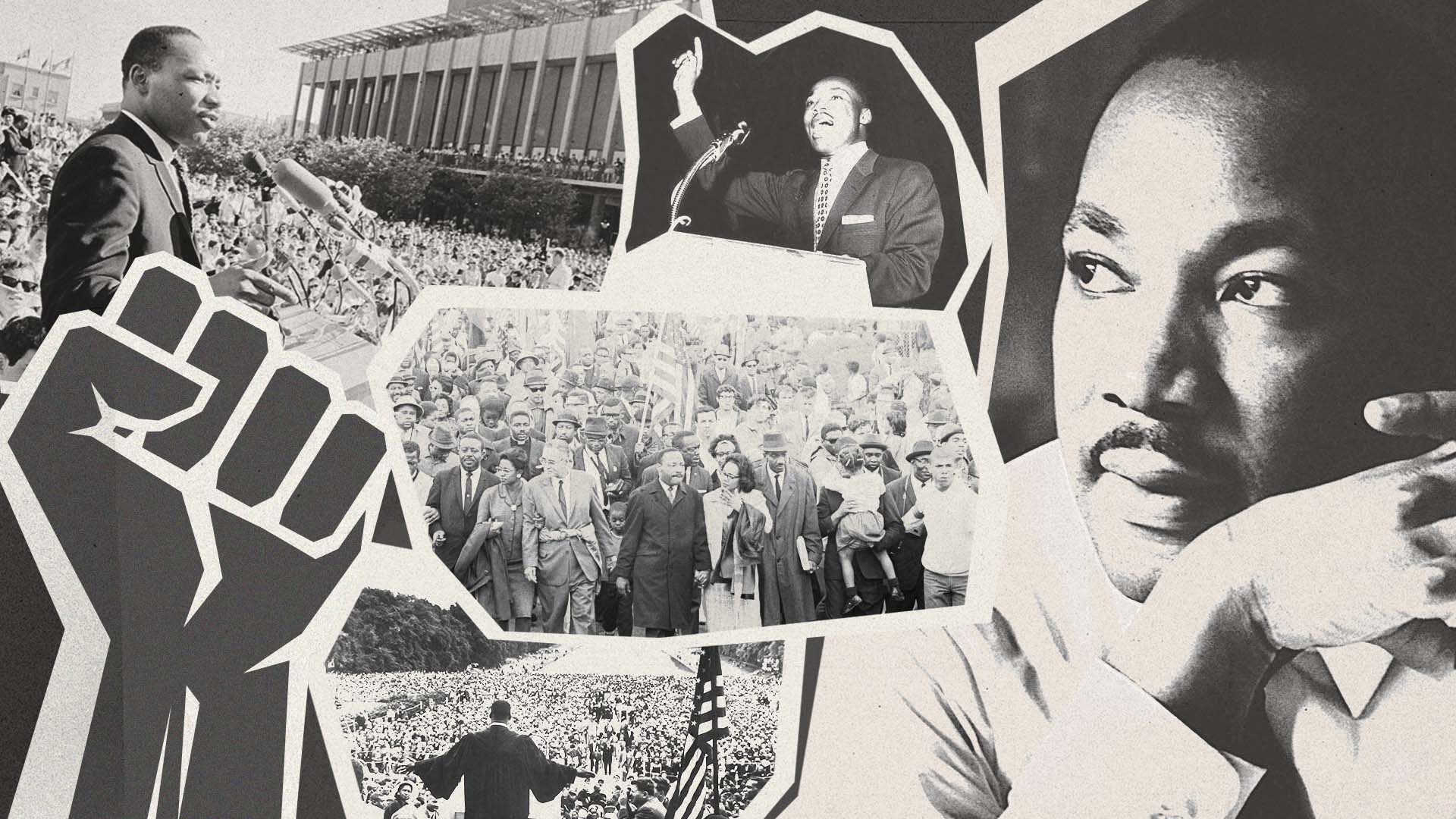 Collage celebrating MLK Week of Service