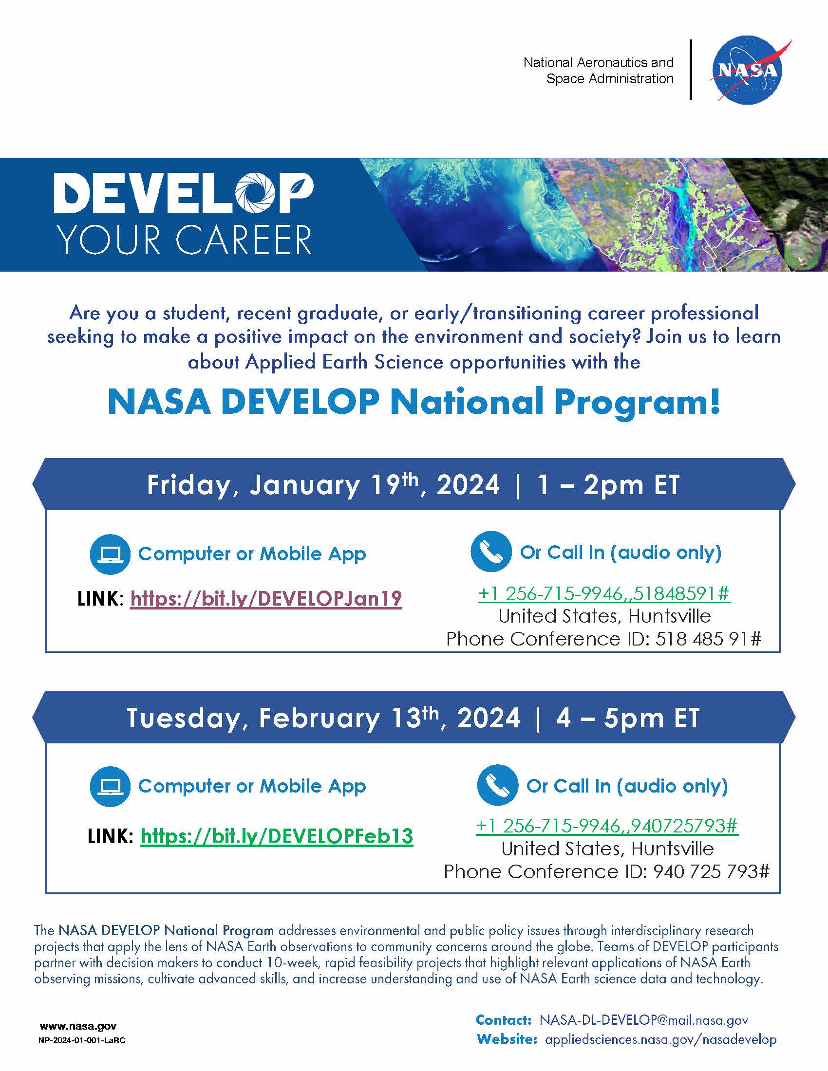 NASA DEVELOP National Program
