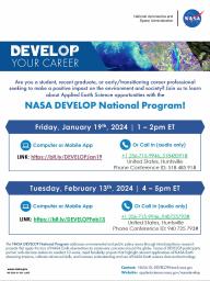 NASA DEVELOP National Program