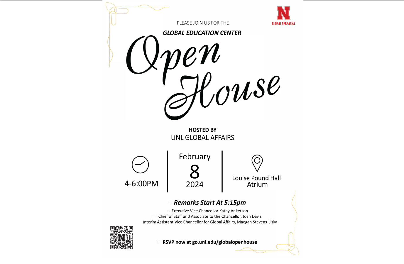 The Global Education Center Open House 