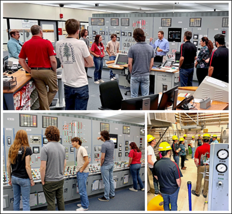 2023 Summer Interns & Faculty Sponsors touring Cooper Nuclear Station