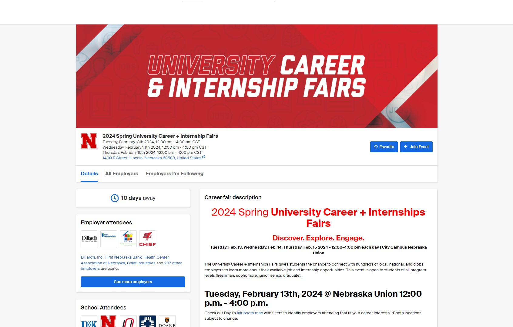 Spring 2024 Careers and Internship Fairs! Announce University of