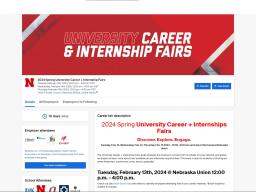 Spring 2024 Careers Fairs!
