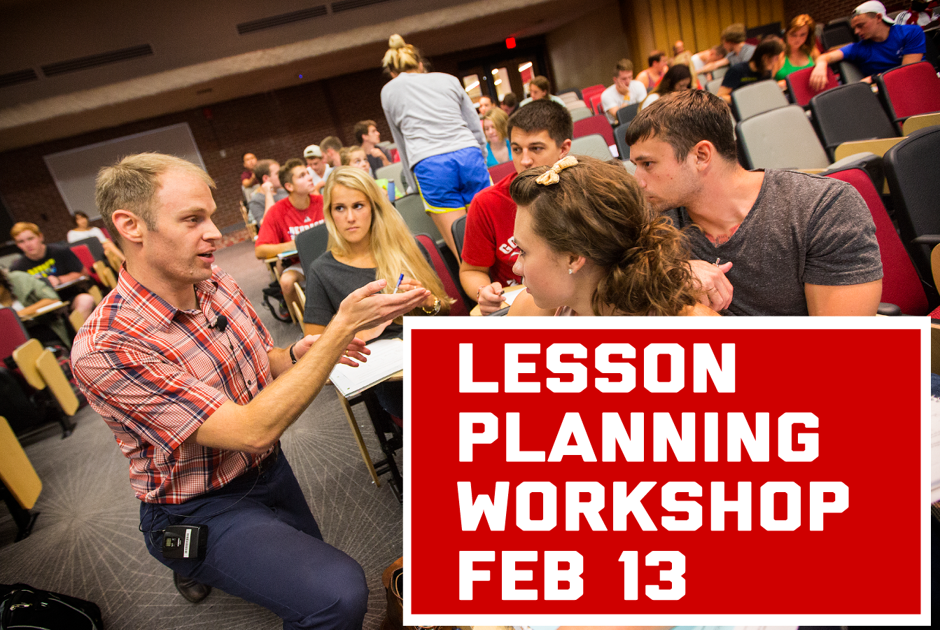 Lesson Planning Workshop Feb 13