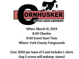 The Cornhusker Livestock Judging Championships