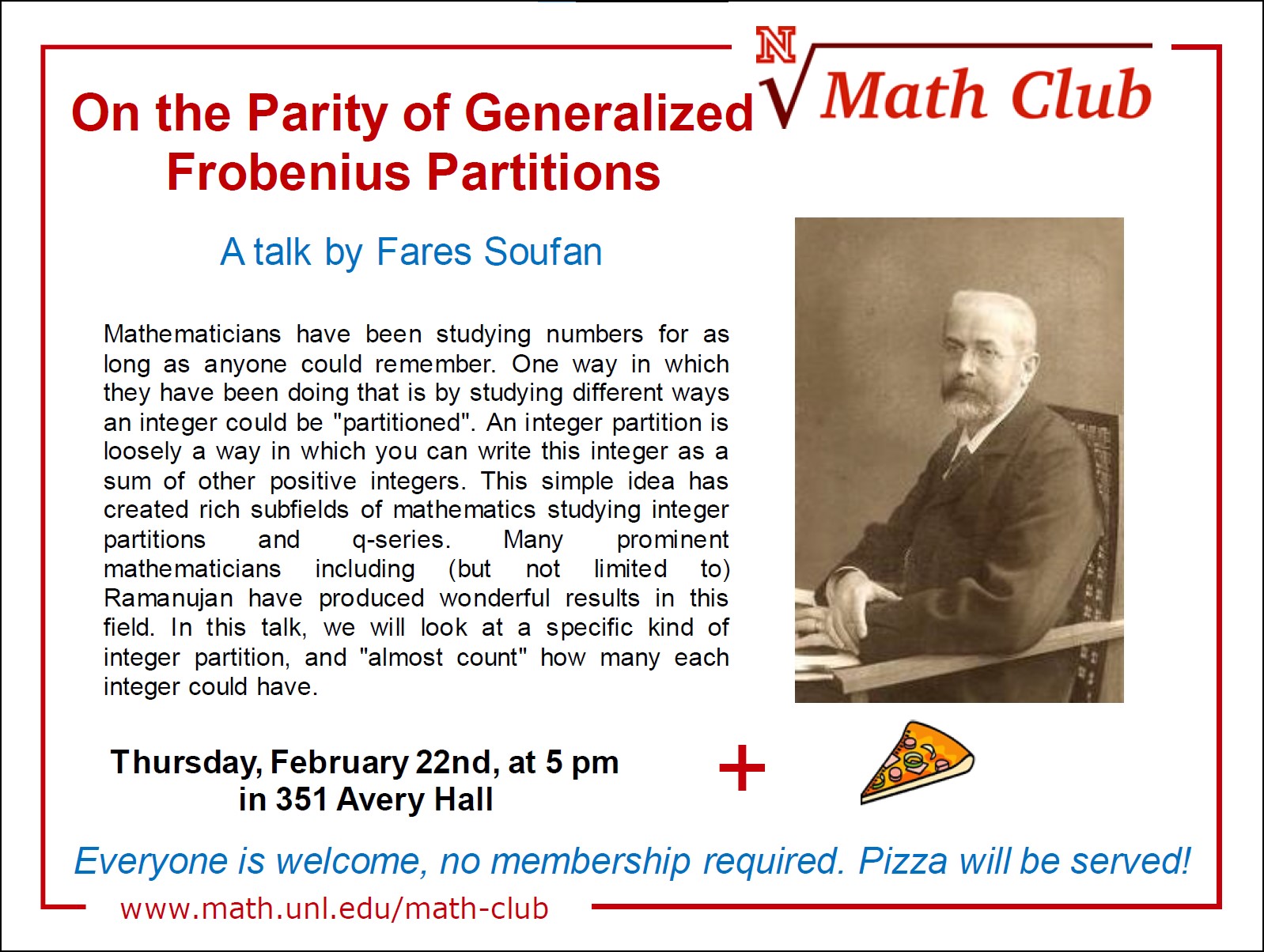 Math Club - On the Parity of Generalized Frobenius Partitions