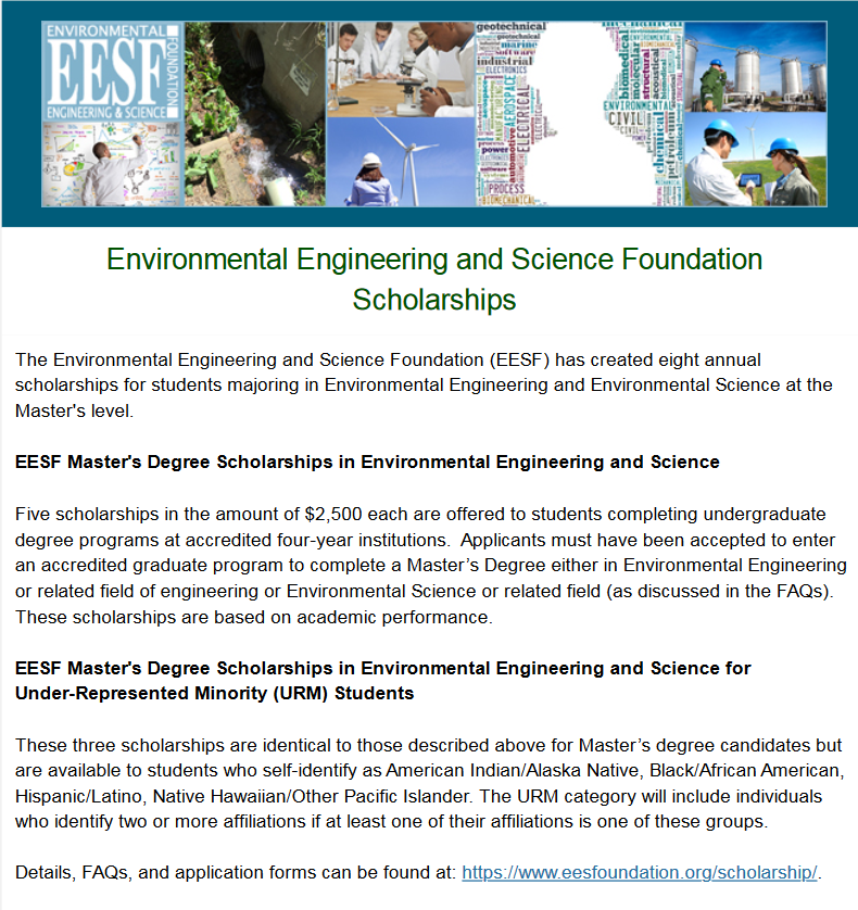EESF Scholarships