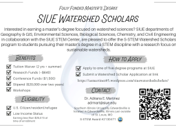 SIUE Watershed Scholars