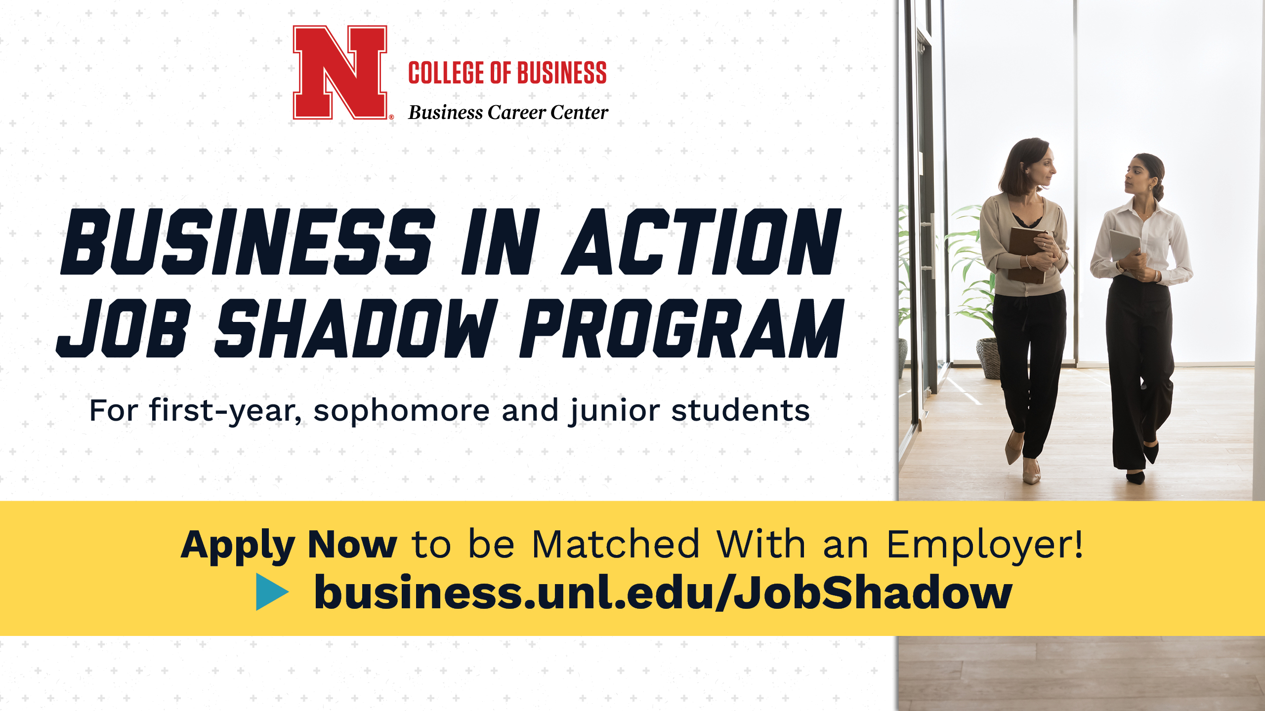 Business in Action Job Shadow Program - APPLY NOW!