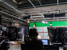 Try media production or news specializations in the new Broadcasting minor. 