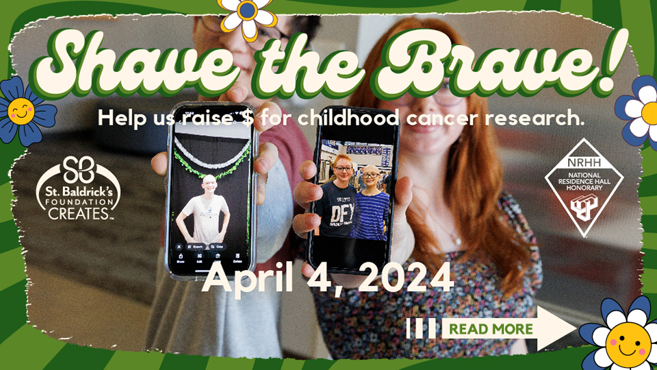 Shave for the Brave is April 4, 2024.