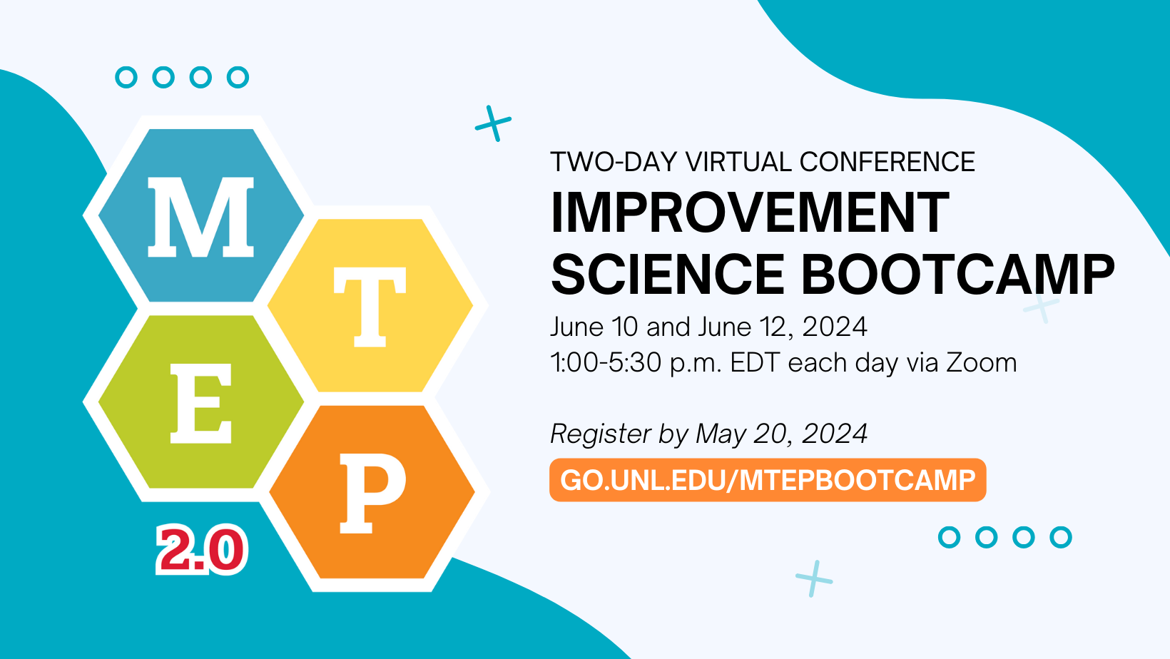 Learn more about the MTEP 2.0 Improvement Science Bootcamp and register: https://go.unl.edu/MTEPbootcamp