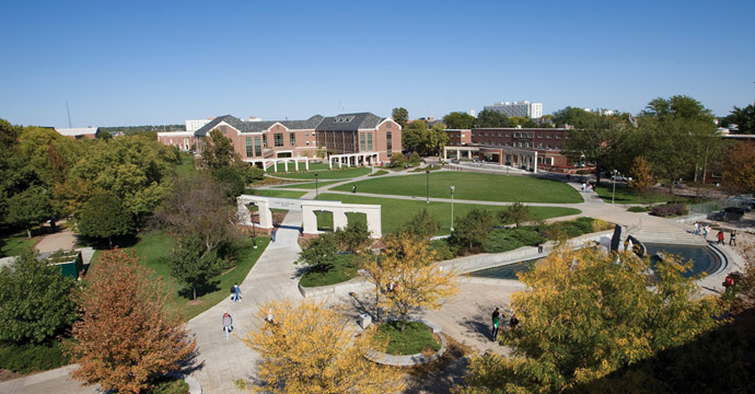 View of the Jeffrey S. Raikes School