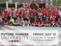 The Nebraska Alumni Association's Future Husker University on Friday, July 12 is a fun day on campus for future Huskers ages 7-13. The Hixson-Lied College will offer two classes at the event.