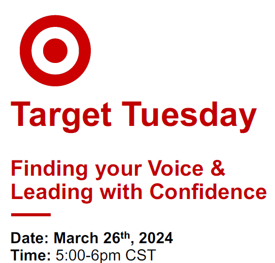 Target Tuesday: Finding your Voice & Leading with Confidence