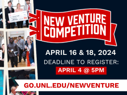 Bring your business to life at the 37th annual New Venture Competition