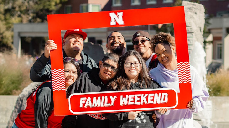 Make plans to visit your Husker during Family Weekend, Sept. 27-29, 2024.