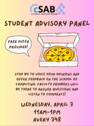 The Student Advisory Panel
