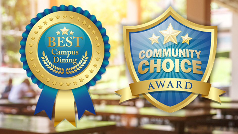 Dining Services wins FARE Best Campus Dining Award Honorable Mention