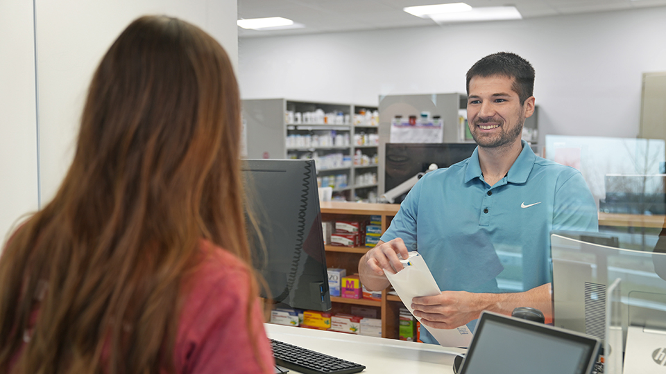 Over-the-counter and prescription services are available at the UHC Pharmacy. (courtesy image)