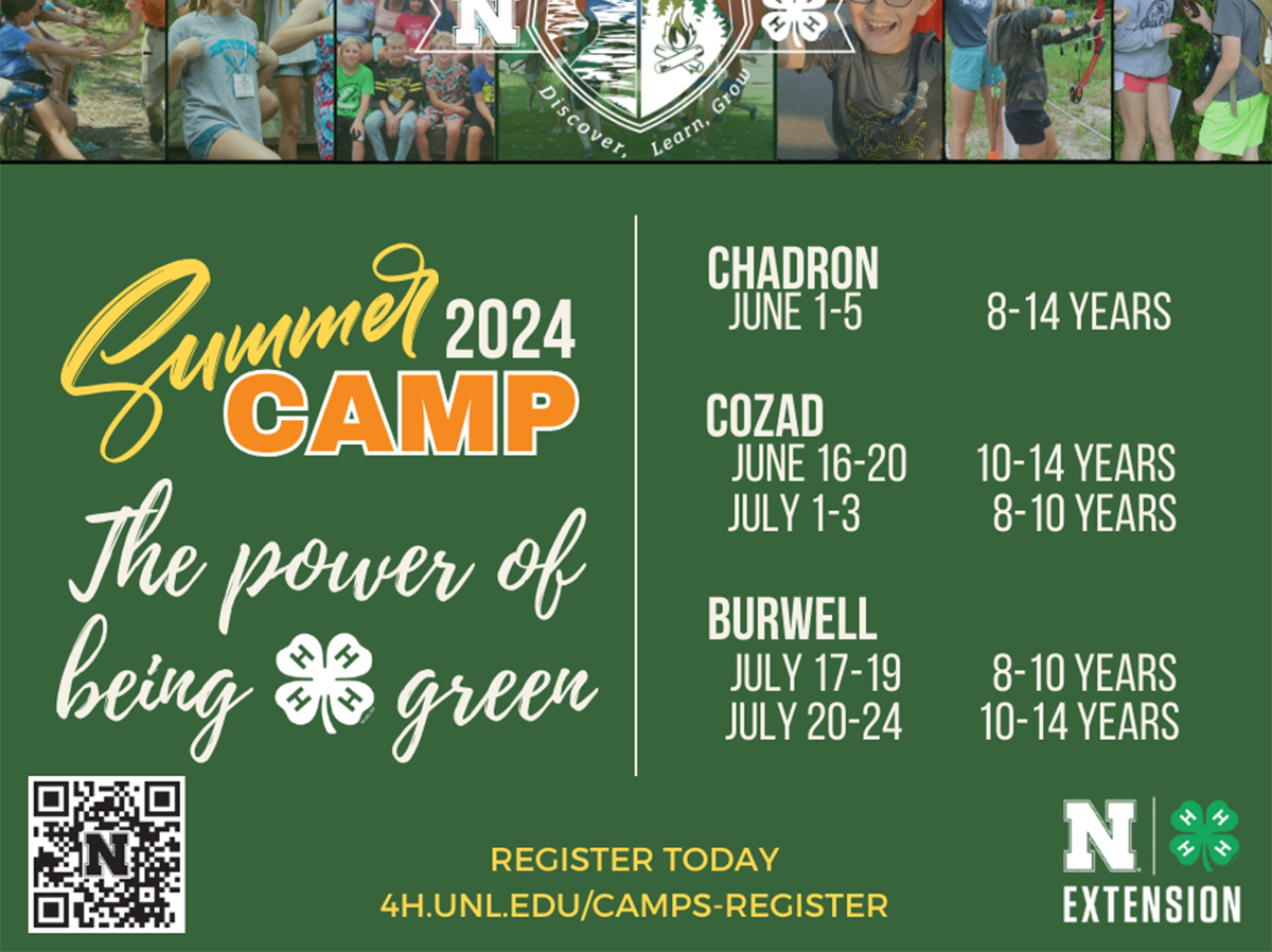 Scholarships Available for 4-H Summer Camps