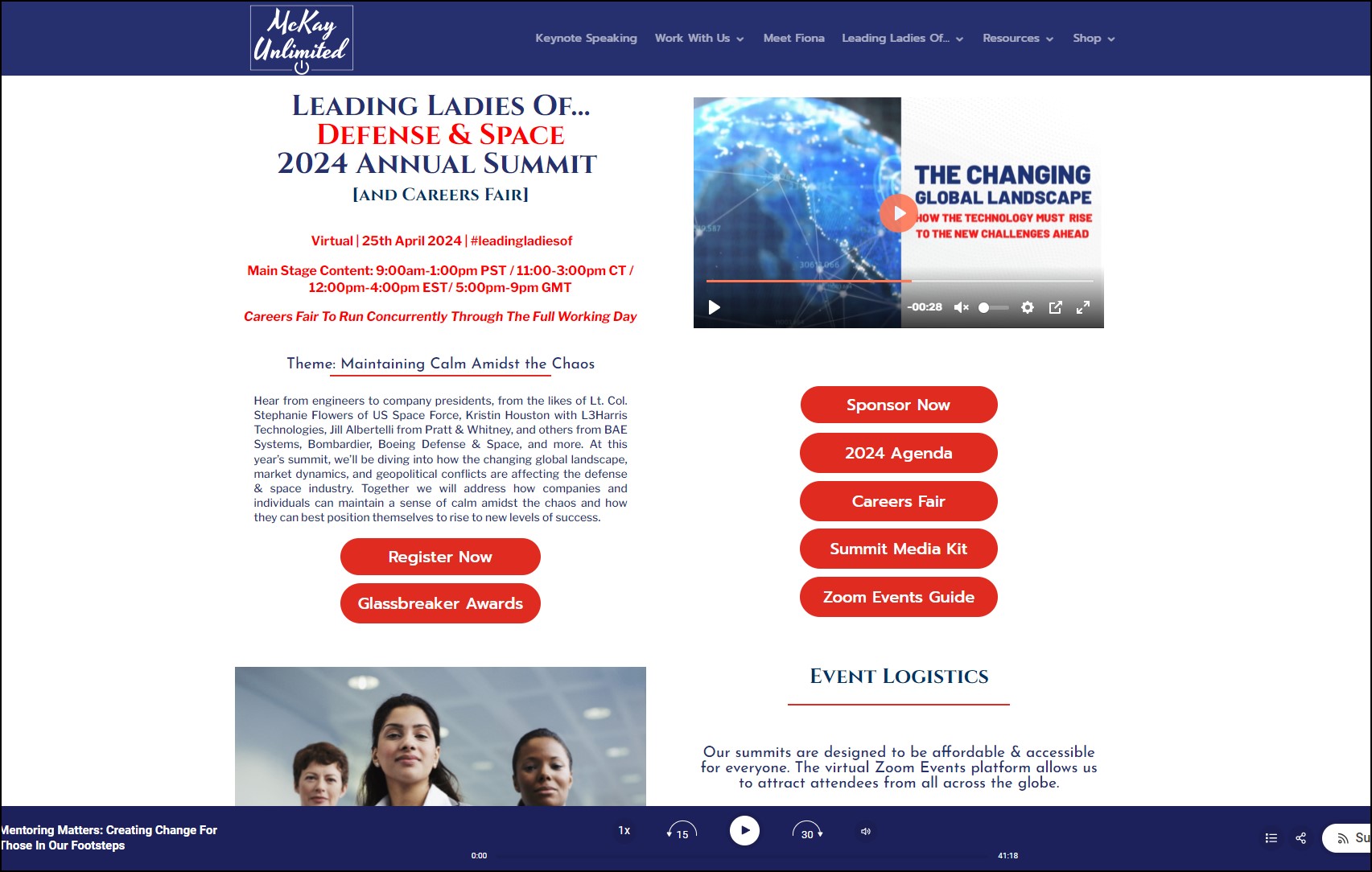 Leading Ladies Of... Defense & Space 2024 Annual Summit