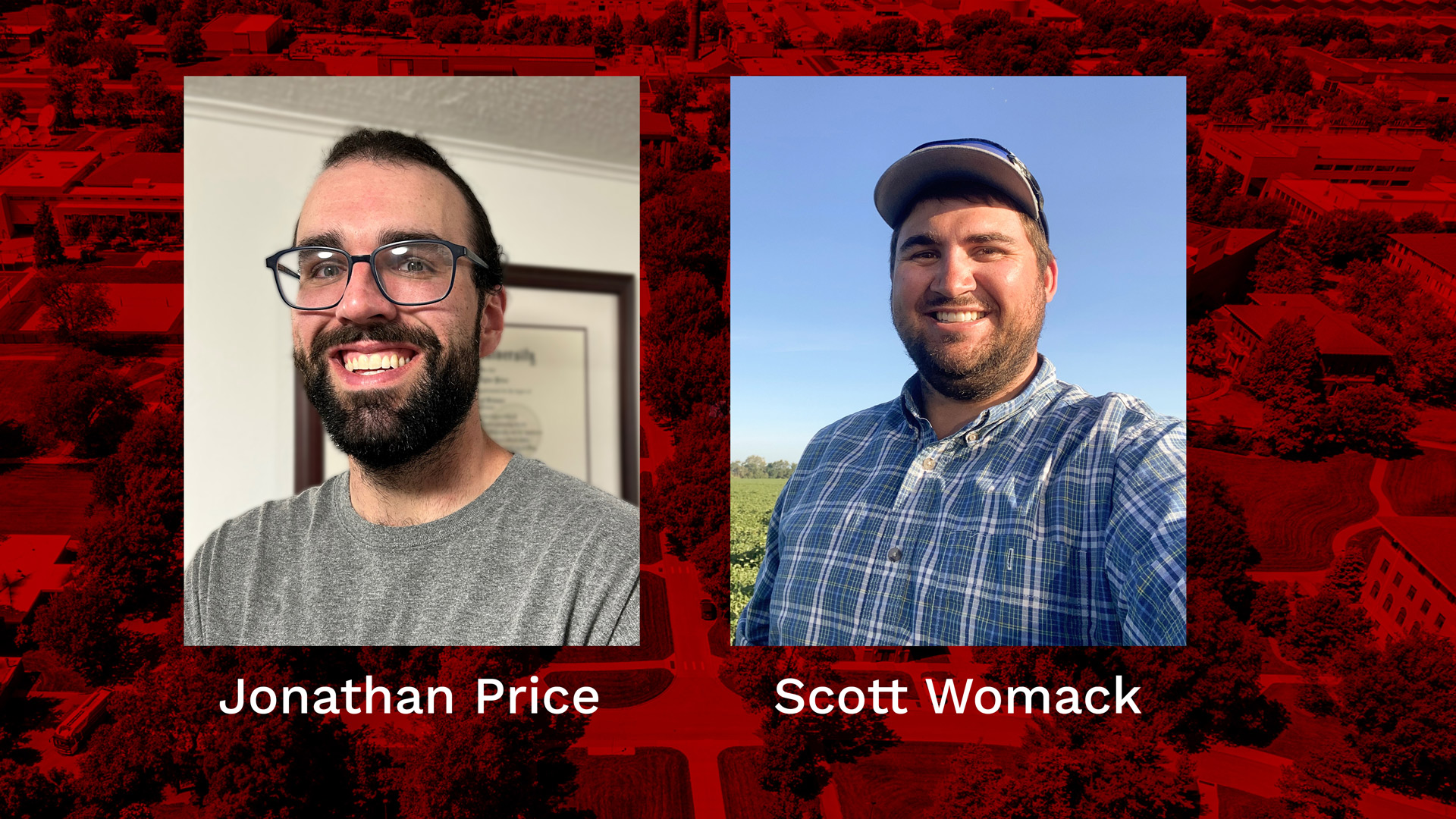 Jonathan Price and Scott Womack receive Distance Education Online Fellowship.