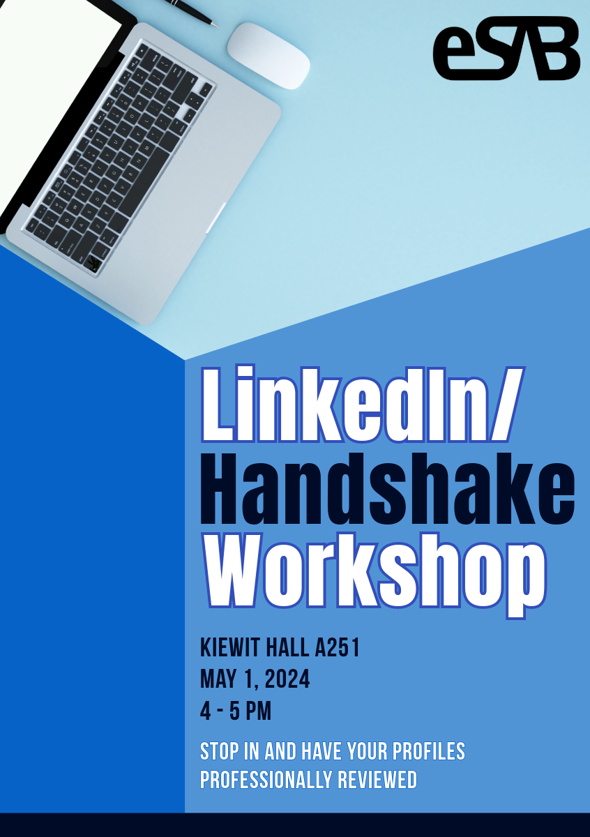 LinkedIn/Handshake workshop