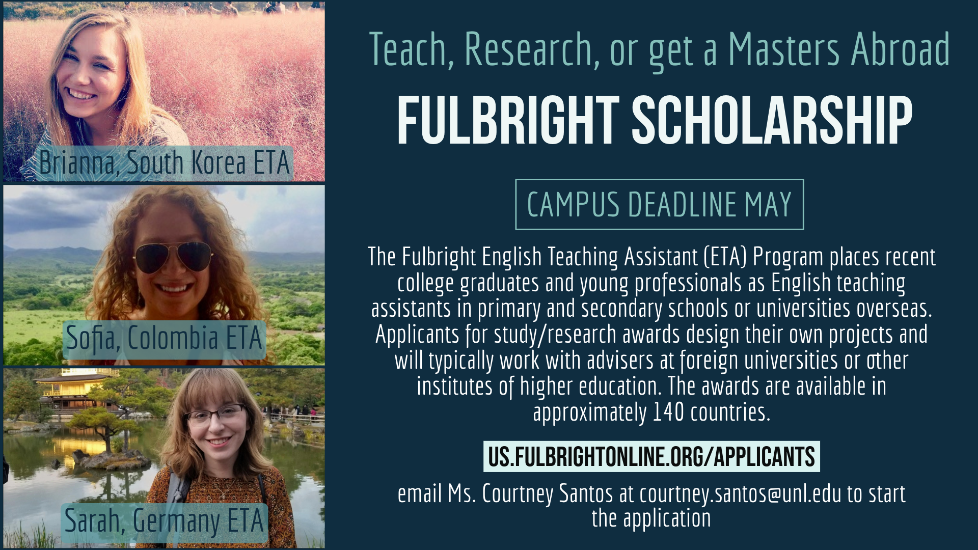 Apply to become a Fulbright Scholar