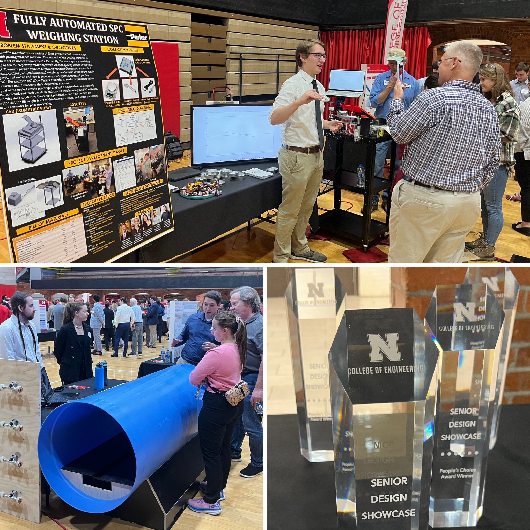 The 2024 Senior Design Showcases will be Friday, May 3 (College of Engineering) and Thursday, May 9 (School of Computing). A Senior Recognition Reception will follow the May 3 event. 