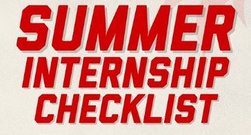 Summer Internships:  Setting Yourself Up For Success