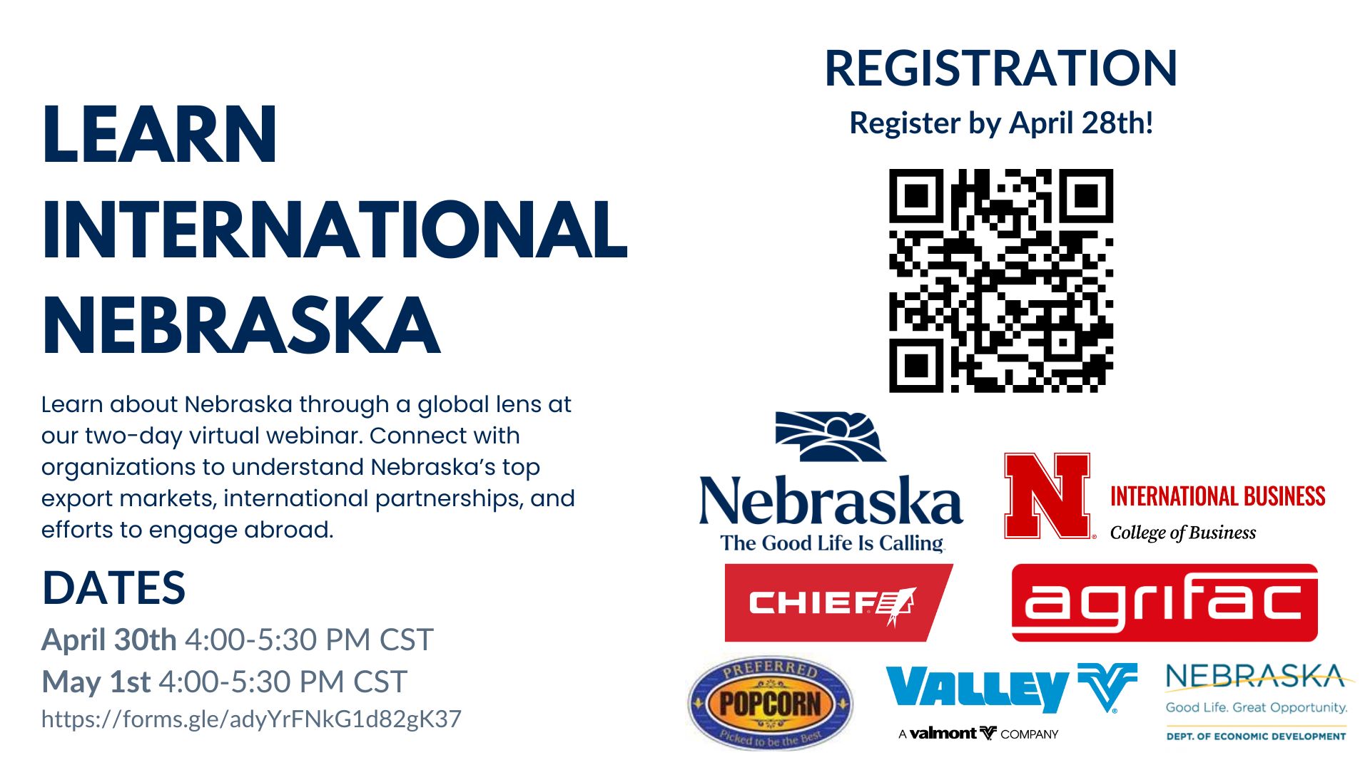 4th Annual Learn International Nebraska Webinar