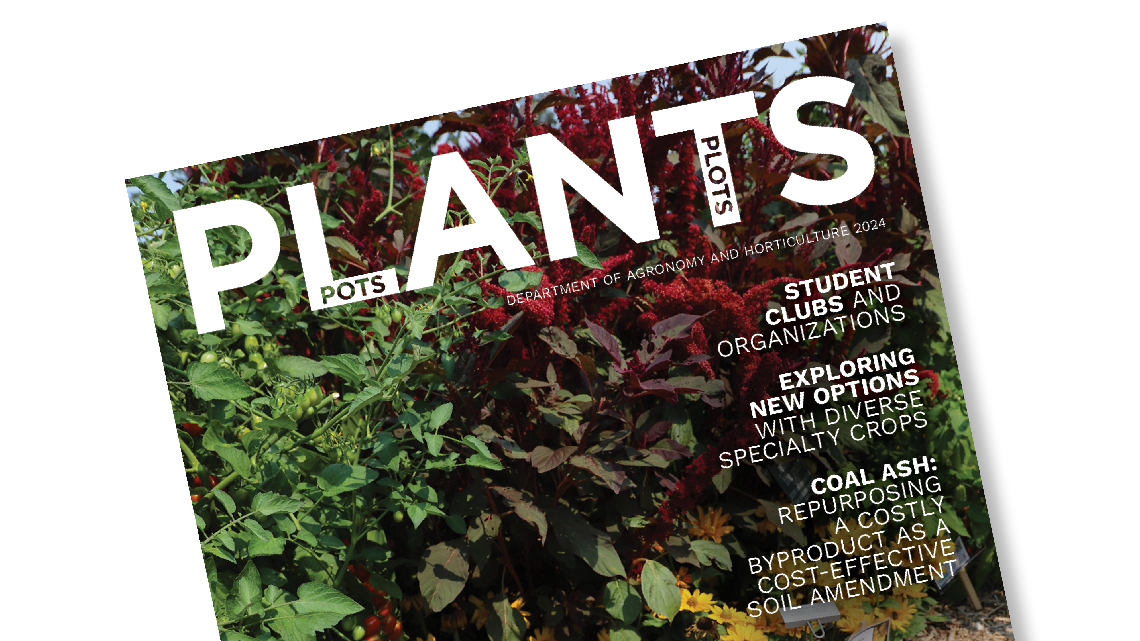 The 2024 Pots Plots and Plants newsletter was published in April and is available online.
